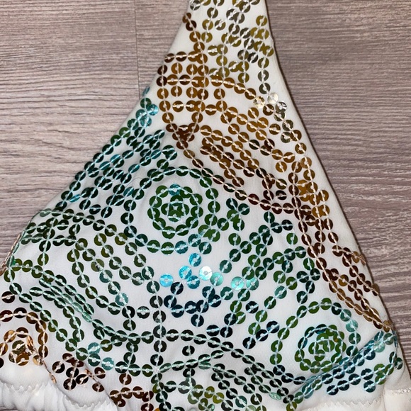 Victoria’s Secret small sequin string Bikini top - Picture 4 of 10